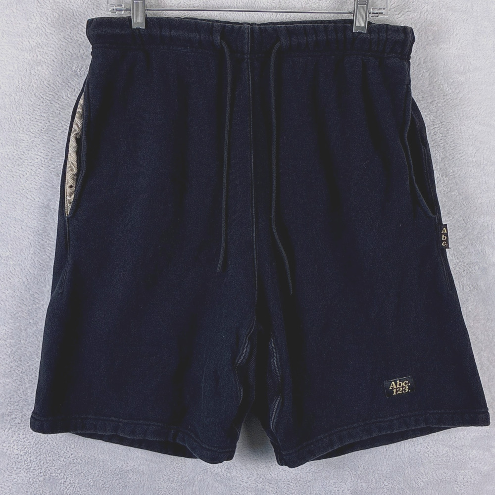 ABC Advisory Board Crystals Shorts Men XL Black 123 Streetwear Preppy Gym LA